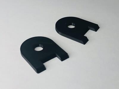 Minelab Equinox coil ear stiffeners for the EQX 15  coil ( 1 PAIR)