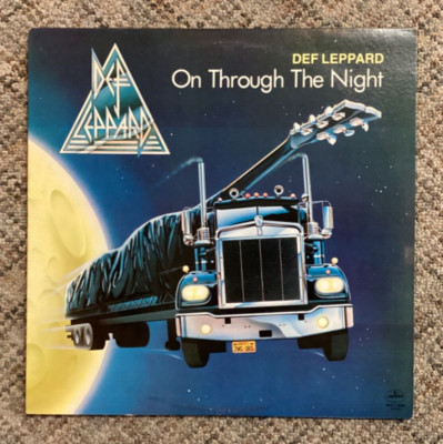 Def Leppard - On Through The Night - 1980 1st CRC Press Mercury M-/VG+