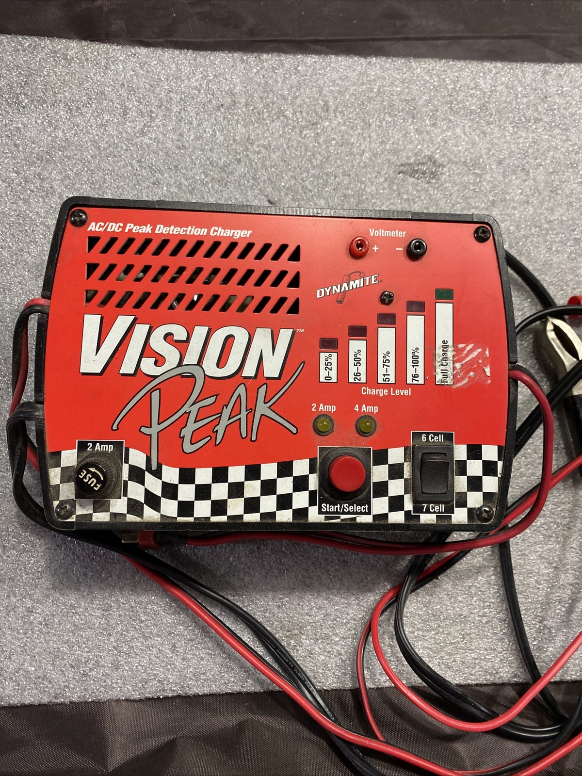 Dynamite Vision Peak Plus AC/DC 6-7 Cell Ni-Cd Ni-MH AutoPeak Detection ...