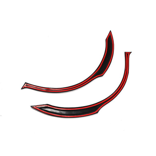 Gloss Black Wheel Well Arch Covers Fender Flares for Subaru Impreza STI 2002-09 - Picture 10 of 10
