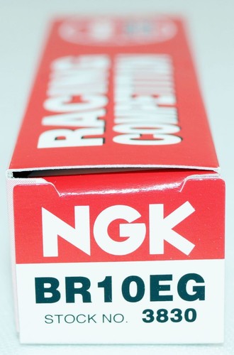 2 Pack of Genuine NGK 3830 Racing Spark Plug BR10EG Honda Kawasaki Yamaha - Picture 5 of 9