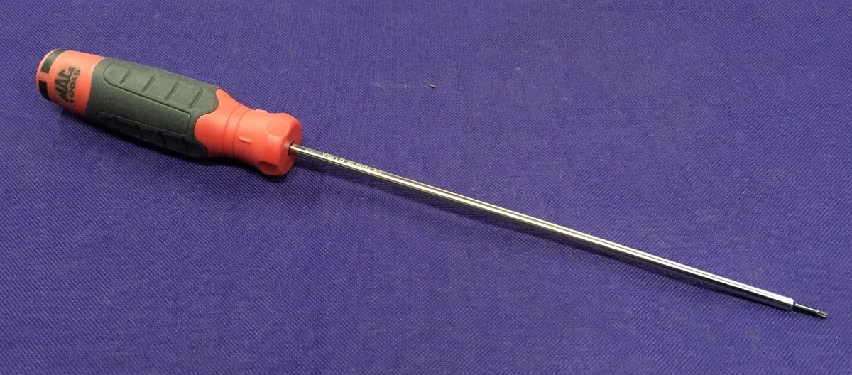 ｍａｃ✨2点☆ MAC TOOLS - TP8 Long Tamper Proof TORX Screwdriver, Part# PLTP8CR