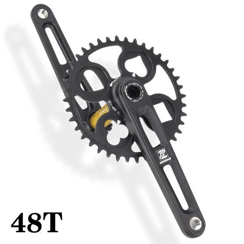 165mm 170mm Road Bike Crank Arm 40 42 44 46 48T Chainring 12 Speed Crankset - Picture 16 of 48
