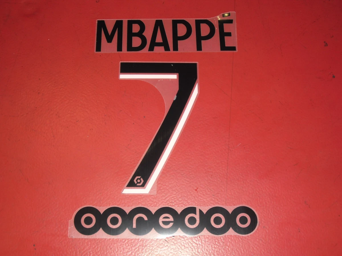 flocage officiel mbappe