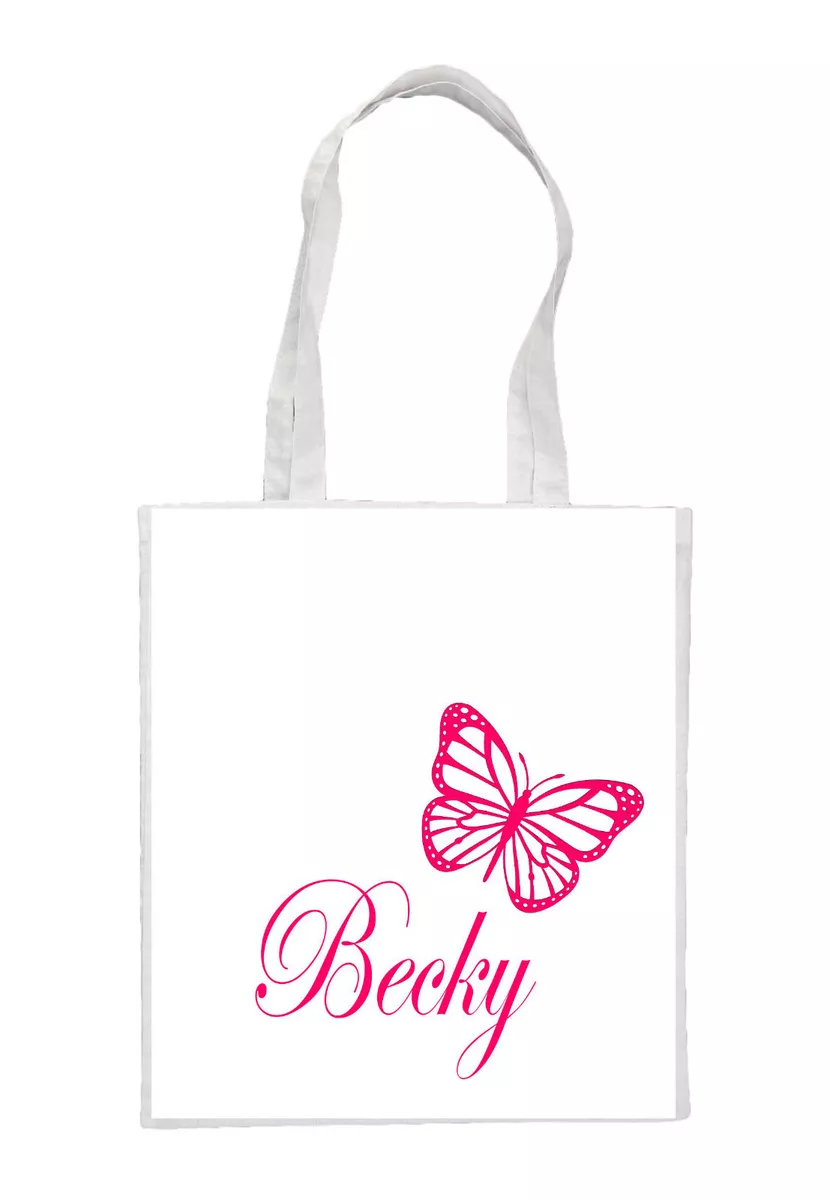 [Custom Name] Personalized Tote Bag - Bride with Hearts Design