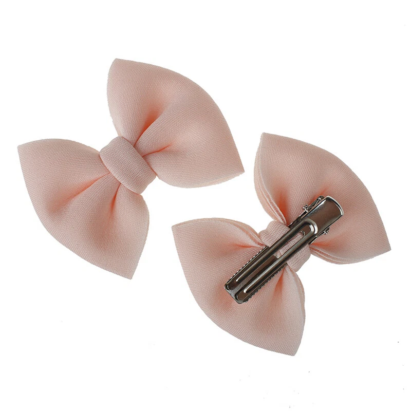 Fashion Kids Bow Barrettes 2Pcs/Set Kids Hair Clip Baby Girls Hairpins Accessory - Image 3 of 4
