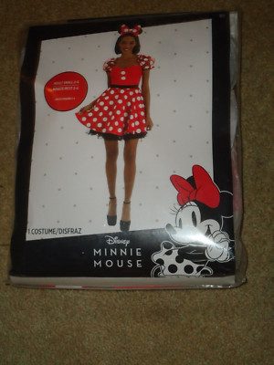 やす⭐️ Costume, Female, Disney Minnie Mouse, Adult S 2-4, NIP | eBay