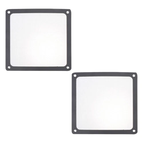  2 PCS Staubnetz Staubfiltergewebe Lüfter Staubdichte Gehäuseabdeckung
