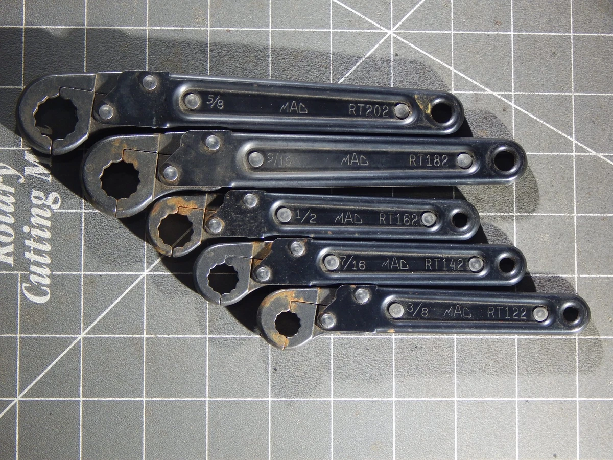 Ratcheting line wrench set online
