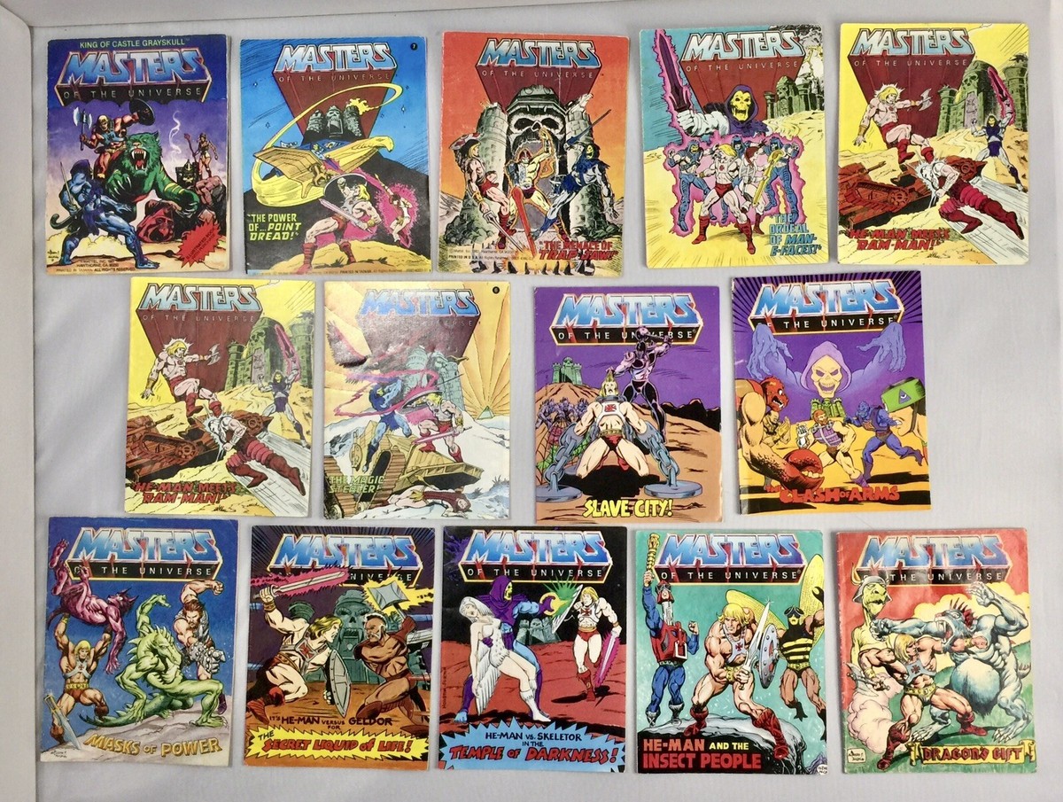 1981-83 MATTEL MASTERS OF THE UNIVERSE HE-MAN MINI COMIC BOOK