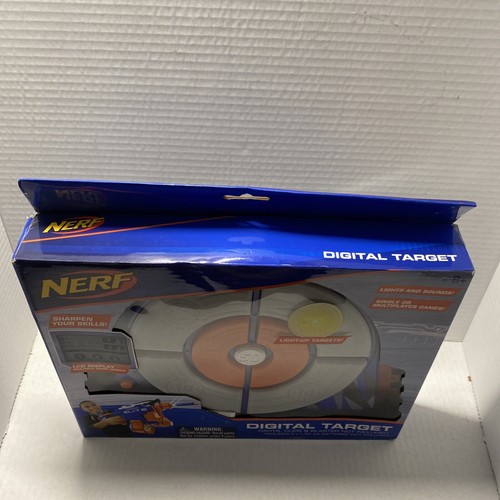 Nerf Lot w/ Digital Interactive Target & 3 Elite Nerf Gun Toy Hand Pistols NIB - Picture 3 of 5