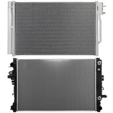 Radiator & AC Condenser Cooling Kit For 17-19 Buick LaCrosse 3.6L 222Cu. In. V6