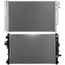 Radiator & AC Condenser Cooling Kit For 17-19 Buick LaCrosse 3.6L 222Cu. In. V6