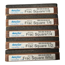Accucut Wood Fraction Square Set CD110L CD100L SD300L SD400L SD500L
