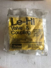 Parker Le-Hi Valve & Coupling HP 5-OS Size 1-1/8 1-7/32