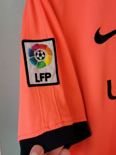 FC Barcelona 2009/10 Away Pink Unicef Nike Shirt Jersey Camiseta RETRO MESSI - Picture 6 of 11