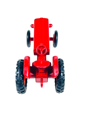 Matchbox Lesney King Size K-4 Orange Wheel McCormick International Tractor w/Box - Picture 3 of 10
