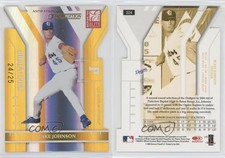 2004 Donruss Elite Extra Edition Aspirations Gold Die-Cut /25 Blake Johnson Auto