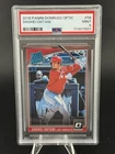 Shohei Ohtani 2018 Panini Donruss Optic Rated RC Batting #56 PSA 9 MINT - Angels
