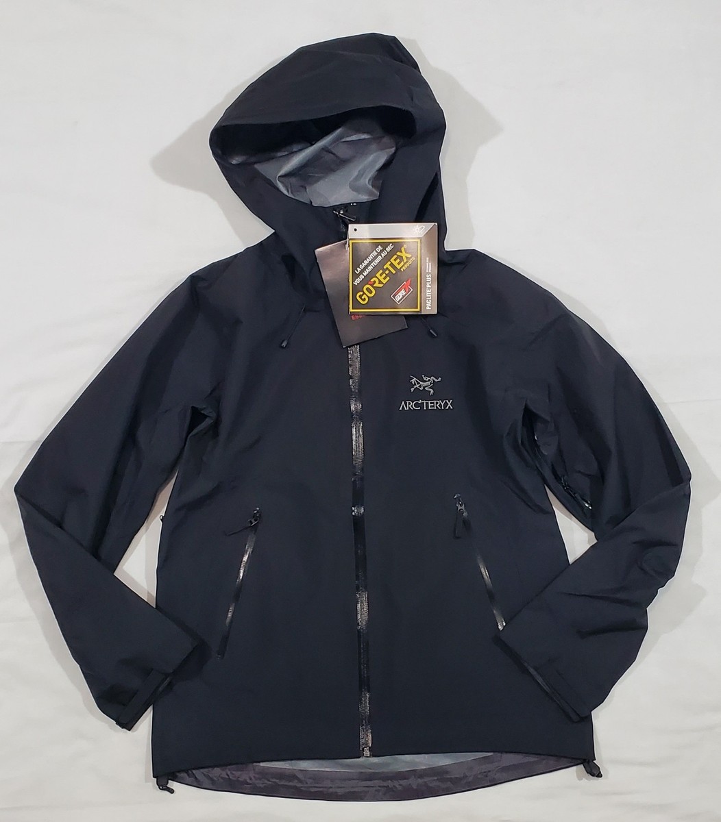 NEW ARC'TERYX ESSENTIALS Sawyer Coat Gore-Tex Black Jacket Men's