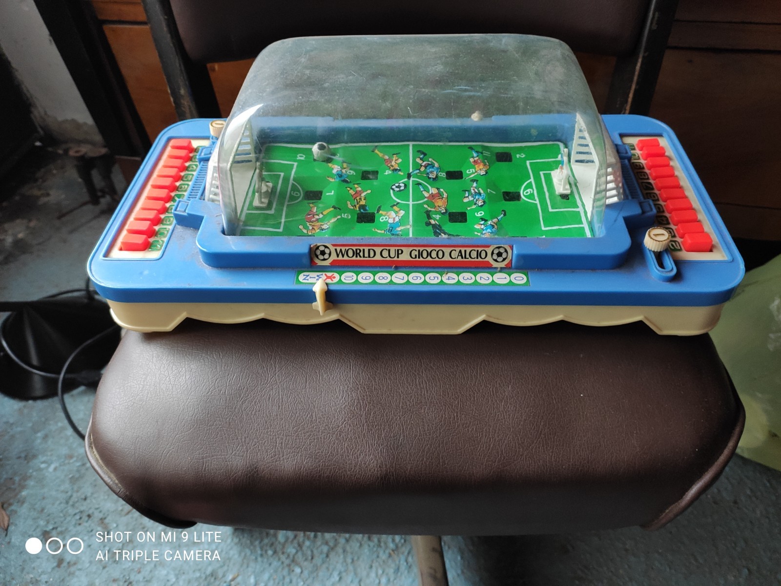 WORLD CUP SOCCER GAME gioco vintage calcio con tasti ottimo funzionante