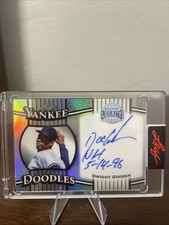 2025 LEAF BRONX LEGACY DWIGHT GOODEN INSCRIBED ON CARD AUTO /35