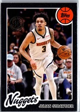 2025-26 Topps #80BK-28 Julian Strawther 1980-81 Topps Basketball