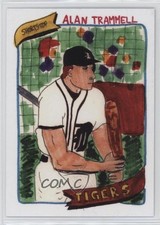 2022 Topps Spotlight 70 II By Andy Friedman Alan Trammell (1980 Topps) HOF 0q0