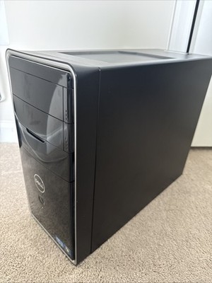 Dell Inspiron D11M Desktop Tower Computer Powers On