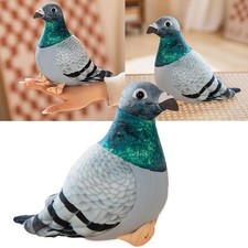 Simulation Pigeon Bird Soft Plush Toy Realistic Soft Stuffed Bird Kids HBD Gift