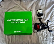 Shimano Baitrunner ST 6000RB Angelrolle, verpackt + 6000 & 10000 Spulen geladen