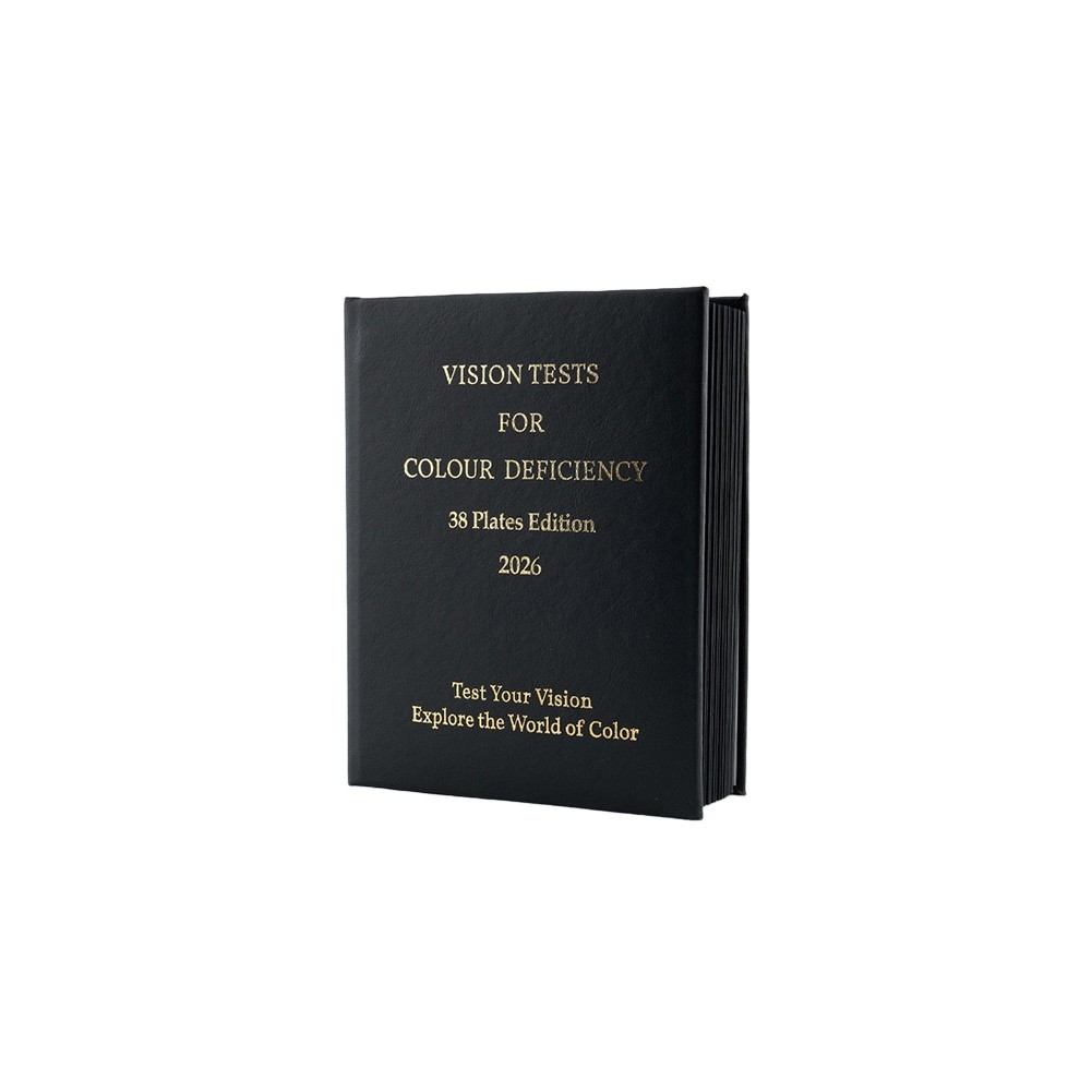 Ishihara Color Vision Test Book 2026 38 Plates Designed for