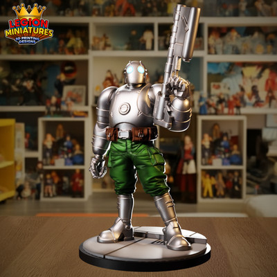 Atomic Robo Resin Sculpture Statue Model Kit  Marvel Unpainted/Unassembled