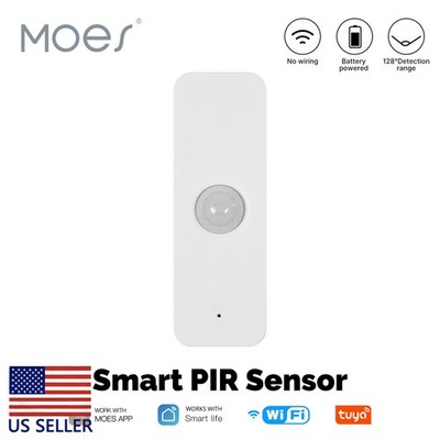 1pc MOES WLAN Smart PIR motion sensor Human body detector APP remote monitoring