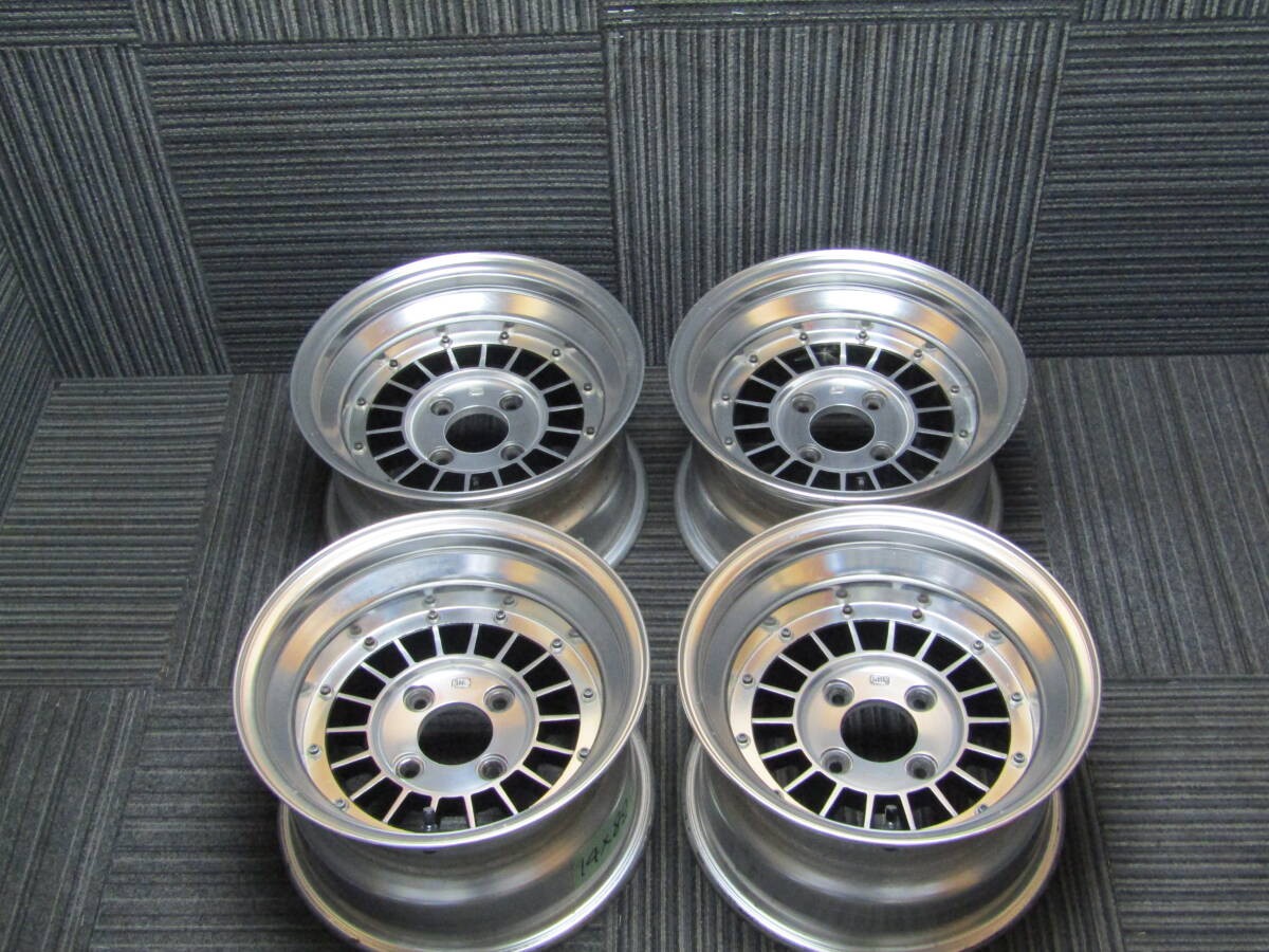 Image of JDM Focus Racing Old Car 14x7.5/8.0 -7/-14 Deep Rim SSR Enkei Longcham No Tires
