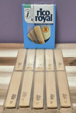 Rico Royal Baritone Saxophone #3.5 Reeds ~ Open Box Of 10 NEW Reeds