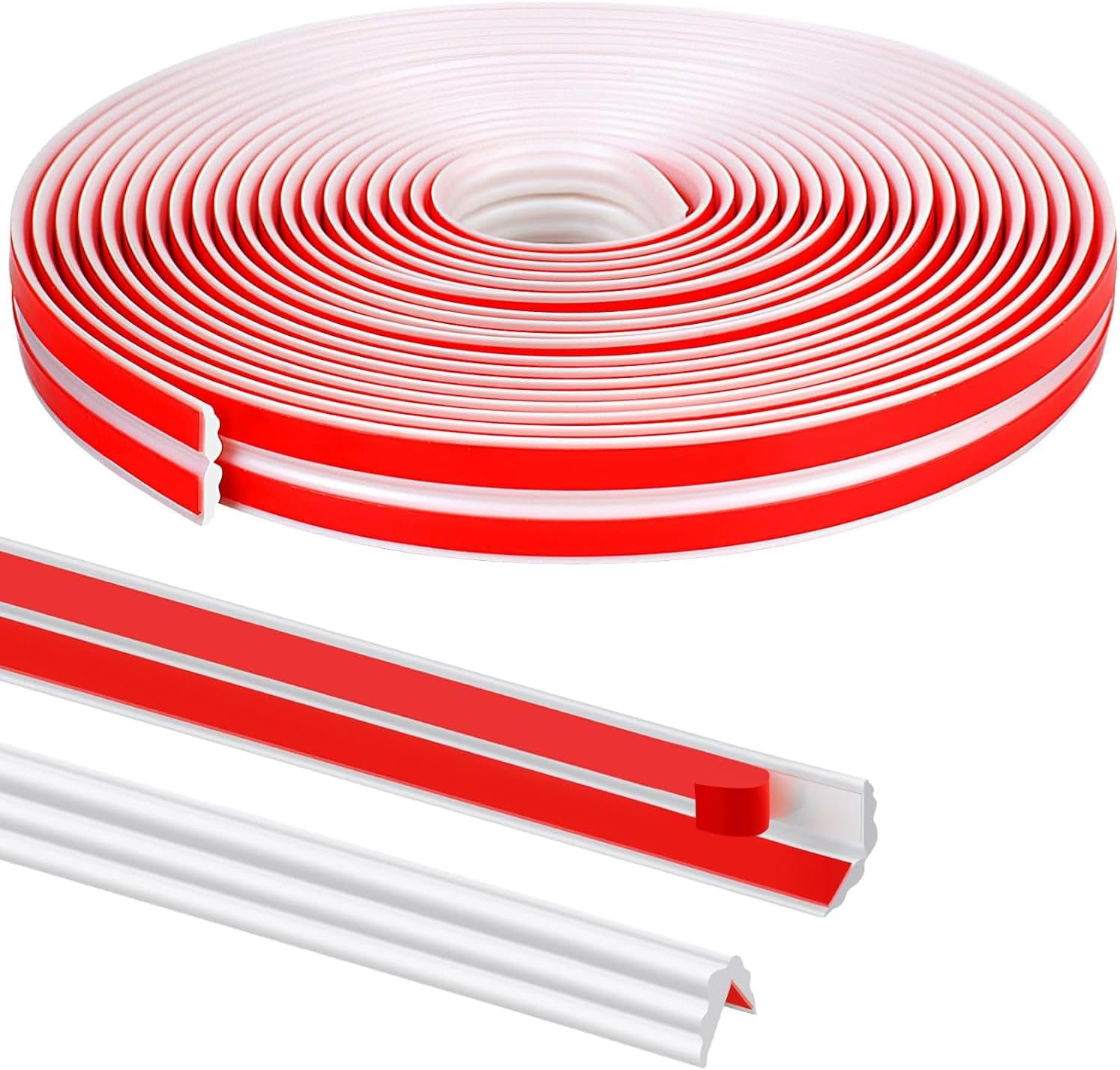 Rotolo Sigillante 10M Autoadesivo Impermeabile Bianco - Finitura Premium