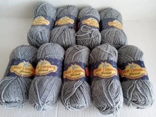 Lot of 9 Skeins Bouquet Great Canadian Yarn by Spinrite Yarns Acrylic Wool Vtg