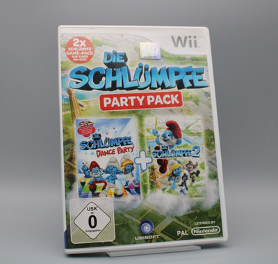 Die Schlümpfe 1 + 2 (Nintendo Wii) | Party Pack | OVP mit Handbuch