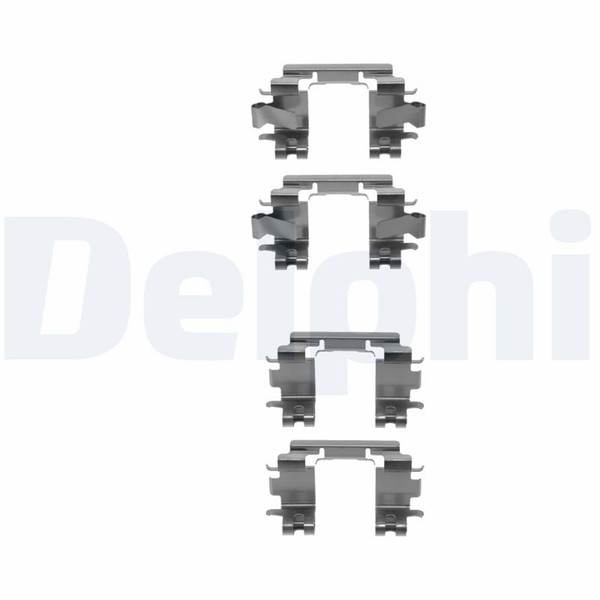 Delphi ZubehöRsatz Scheibenbremsbelag LX0298 FüR Honda Jazz Logo Integra CRX GA-image