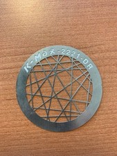 Metal gobo type 132 for Martin PAL scanner - approx. 54mm metal gobo size D