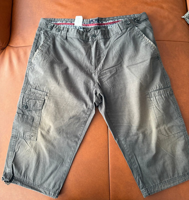 Paul R. Smith Herren Cargo Shorts 3/4 Hose Gr. 29 Farbe dunkel grau
