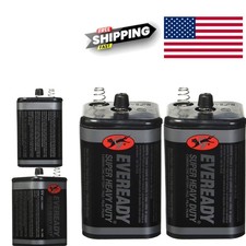 6V Super Heavy Duty Batteries 2 Count Zinc for Long Lasting Performance