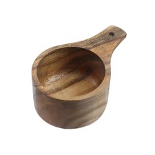 Oedema Wood Measuring Cup Kitchen Utensils 1/2 Cup, for Measuring Liquid, Flo...