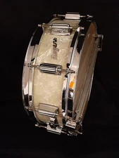 Rogers Vintage DynaSonic 60s 14x5 Marine Pearl Snare Used