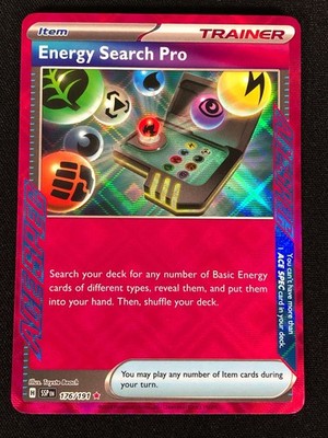 Pokemon Energy Search Pro 176/191 ACE SPEC Holo (NM)
