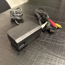 Original OEM Nintendo 64 N64 AC Power Supply Brick NUS-002 AC Adapter + AV Cable