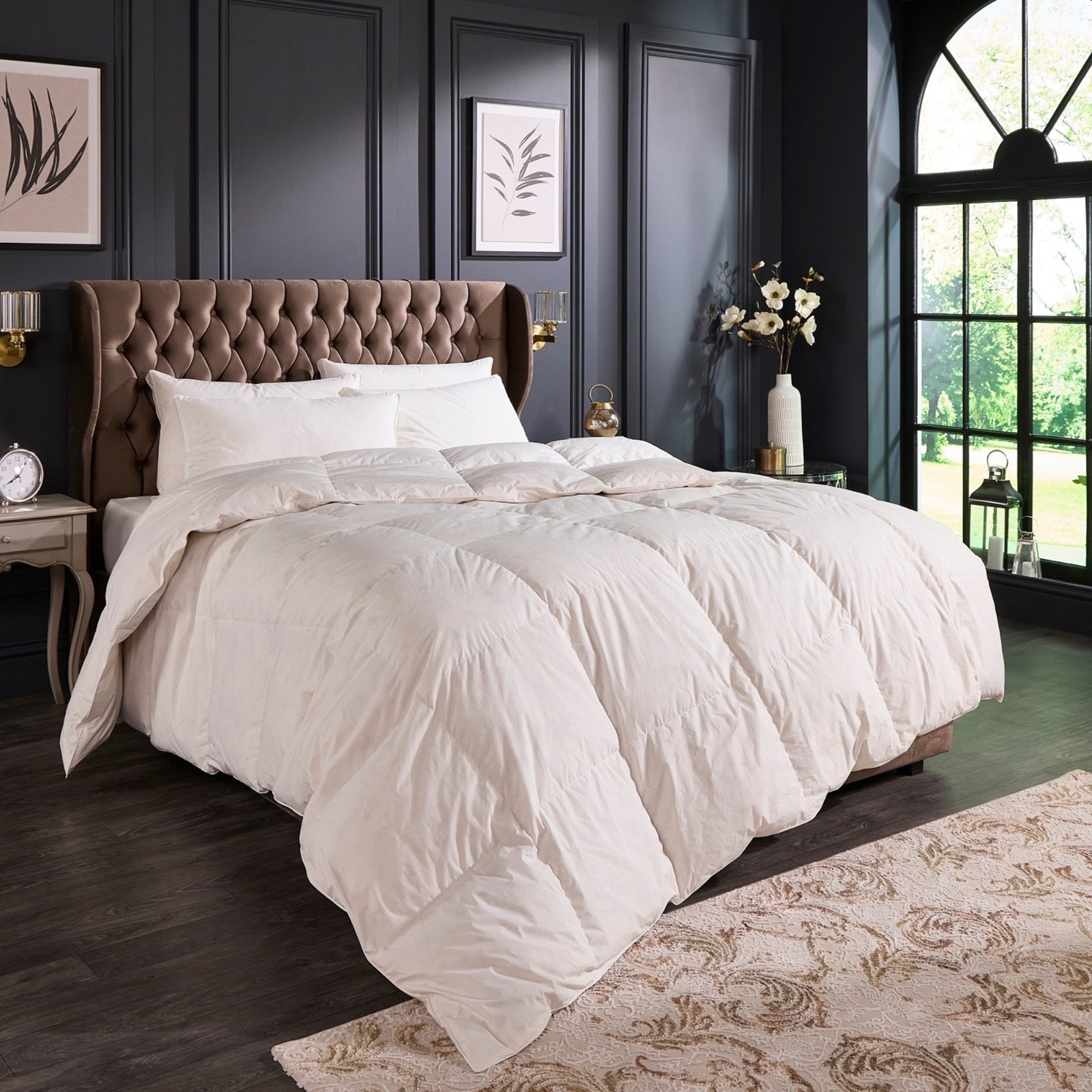 Snuggledown Retreat Hungarian Goose Down 13.5 Tog Duvet - White - King - Image 2