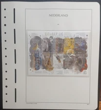 2021 Netherlands Year Set On Lighthouse/Leuchtturm Hingless Album Pages