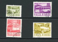 Romania  1967  Road Transport  4 values Used